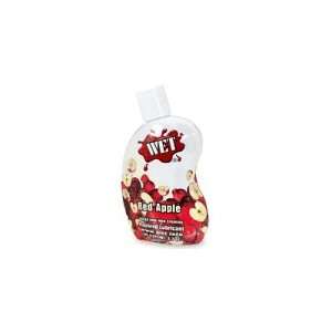  Wet Flavored Lubricant, Red Apple   3.7 oz Health 