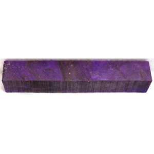  Black & Violet Inlace Acrylester Pen Blank 3/4 