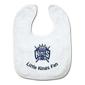  NBA Sacramento Kings White Snap Bib with Team Logo: Sports 