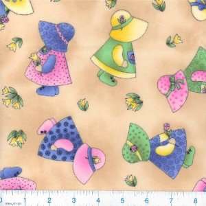  45 Wide Flannel Sun Hat Girls Fabric By The Yard Arts 