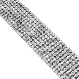   White Gold Womens Diamond Bracelet 16.43 Ctw: Avianne & Co: Jewelry