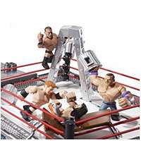 WWE Transforming Rumble Rig Playset   Mattel   