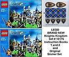 BRAND NEW LEGO SET 10176 KNiGHTS KiNGDOM BOOKS 1 & 2 PLUS UNUSED 