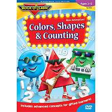 Rock N Learn Colors, Shapes & Counting DVD   Rock N Learn   Toys R 