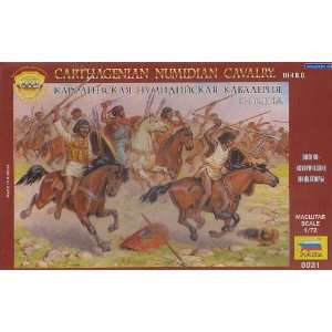  Carthaginian Numidian Cavalry (17 Mounted) 1 72 Zvezda 