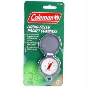  Liquid Filled Pocket Compass Coleman Model# 814A650T 