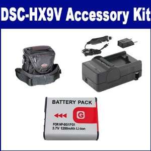 Sony DSC HX9V Digital Camera Accessory Kit includes 