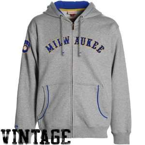  Mitchell & Ness Milwaukee Brewers Ash 1940 Throwback Full 