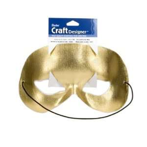  Darice Half Face Mask Gold: Arts, Crafts & Sewing
