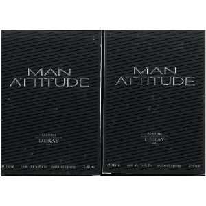  MAN Attitude 3.4 Fl. Oz. EAU De Toilette Spray~men 