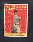 1958 Topps Baseball #489 JACKIE JENSEN ALL STAR..EXMT/NRMT