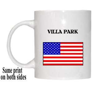  US Flag   Villa Park, Illinois (IL) Mug 