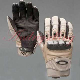 Sand OAKLEY outdoor game full fingers tactical carbon knuckle protect 