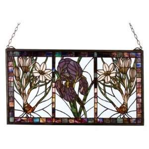  Meyda Tiffany 23818 Spring Triptych Stained Glass Window 