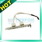usb 2 0 motherboard cable adapter rear panel bracket returns