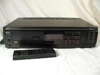Nakamichi OMS 7 CD Player with RM 7 Remote Control  