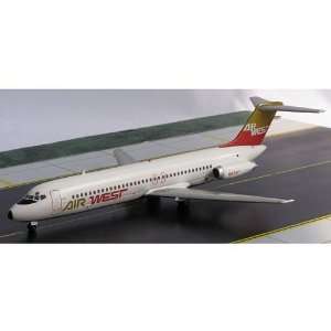    InFlight 200 Air West DC 9 30 Model Airplane 