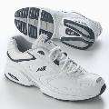 AVIA Mens Walking Sneakers 339s X 4E EXTRA WIDE White/Navy Trim NIB $ 
