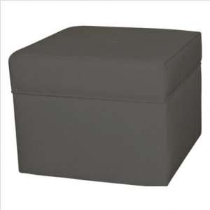   : Skyline Furniture 39 5 (Black) Storage Cube Ottoman in Black: Baby