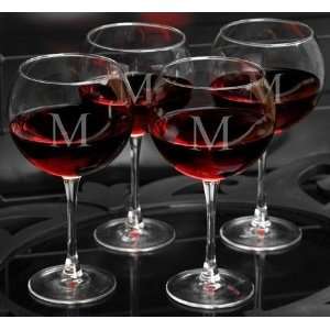  Personalized Red Wine Glasses