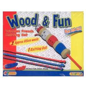 Wooden French Knitting Doll Set : Toys & Games : 