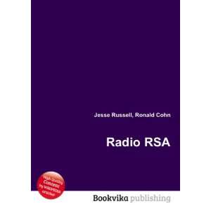  Radio RSA Ronald Cohn Jesse Russell Books