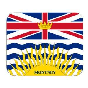  Canadian Province   British Columbia, Montney Mouse Pad 