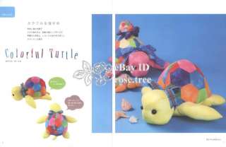 Stuffed Patchwork Toy Gift Japanese Craft Pattern Book  