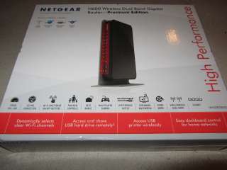   300 Mbps 4 Port Gigabit Wireless N Router (WNDR3800) Premium Editio