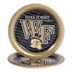 NCAA™ Wake Forest Demon Deacons Dessert Plates   Tableware & Party 