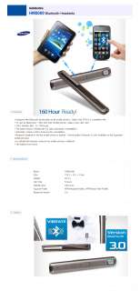 Samsung HM5000 Pen type Slim Stick Bluetooth Headset *  