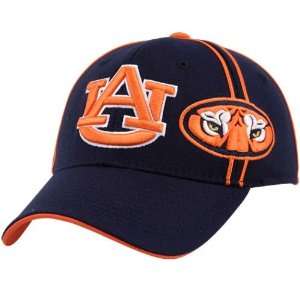  Top of the World Auburn Tigers Navy Blue B Side 1 Fit Hat 