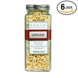 The Spice Hunter Fresh at Hand Ginger, 0.60 Ounce Jars (Pack of 6)
