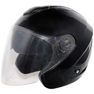  THH T 376 Black X Small Open Face Helmet Automotive