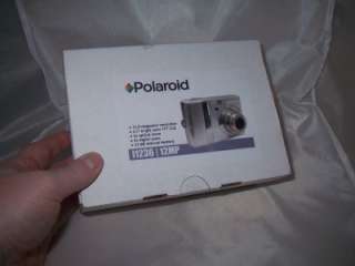 Polaroid I1236 12.1 MP Digital Camera   silver 0852197002110  