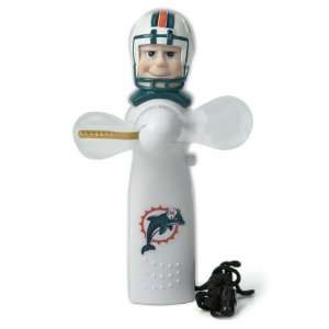  Miami Dolphins Nfl Light Up Spinning Hand Held Fan (7 