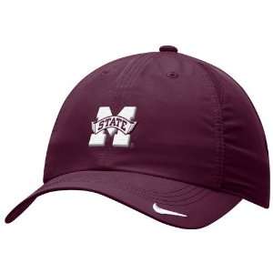   Mississippi State Bulldogs Maroon Feather Light Hat