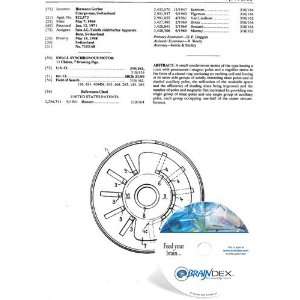 NEW Patent CD for SMALL SYNCHRONOUS MOTOR: Everything Else