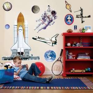  Space Mission Giant Wall Decals Toys & Games