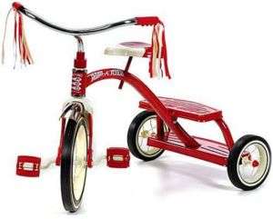 Radio Flyer #33 Classic Kids Red Tricycle 12 Trike NEW  
