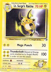 Pokemon Gym Heroes Set Rare Cards Just take your Pick! CHEAP! 132 NM 