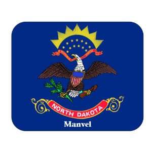  US State Flag   Manvel, North Dakota (ND) Mouse Pad 