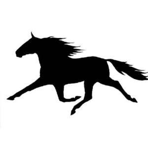  Trotter Horse Window Sticker Decal: Sports & Outdoors