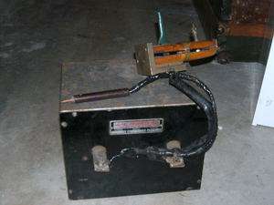   PRODUCTS WELDING MACHINE MODEL #120MED HAS A WOODEN ROD HOLDER  