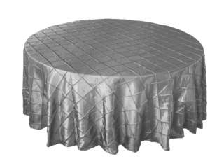 90 Pintuck Round Tablecloths Wedding Table Linens  