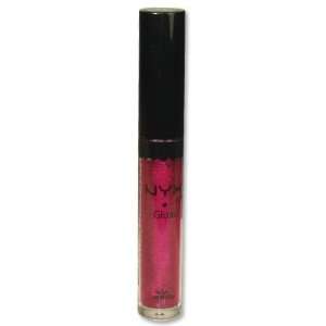  NYX Cosmetics Long Lasting Round Lip Gloss RLG31 Red Tint Beauty