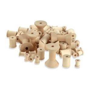  Hygloss Products, Inc.   Wooden Spool Assortment