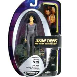   : Star Trek: TNG EE Exclusive Deanna Troi Action Figure: Toys & Games