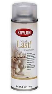 Krylon Spray Make It Last Clear Sealer 6 oz  