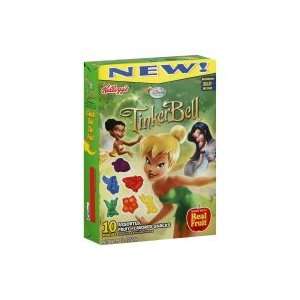  Kelloggs Fruit Flavored Snacks, Disney Fairies TinkerBell 